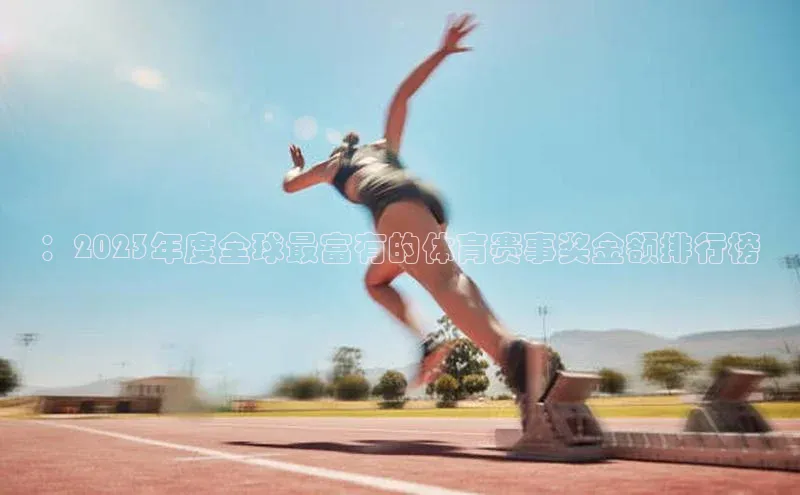 ：2023年度全球最富有的体育赛事奖金额排行榜